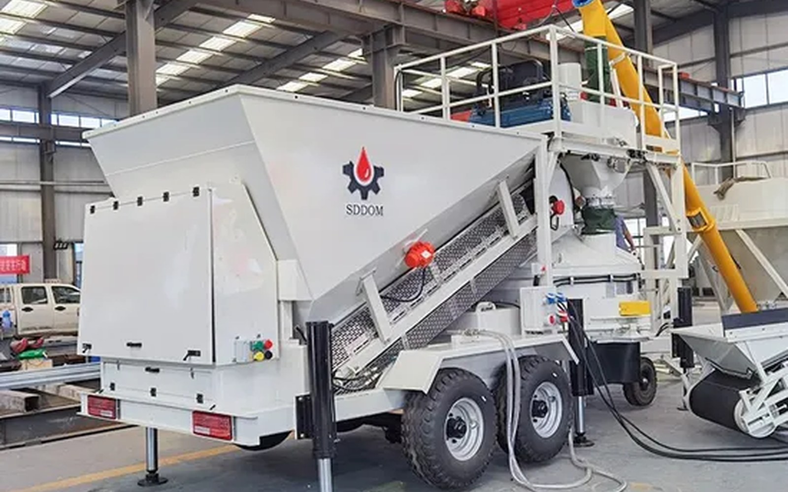 Mobile Batch Plant Trucks